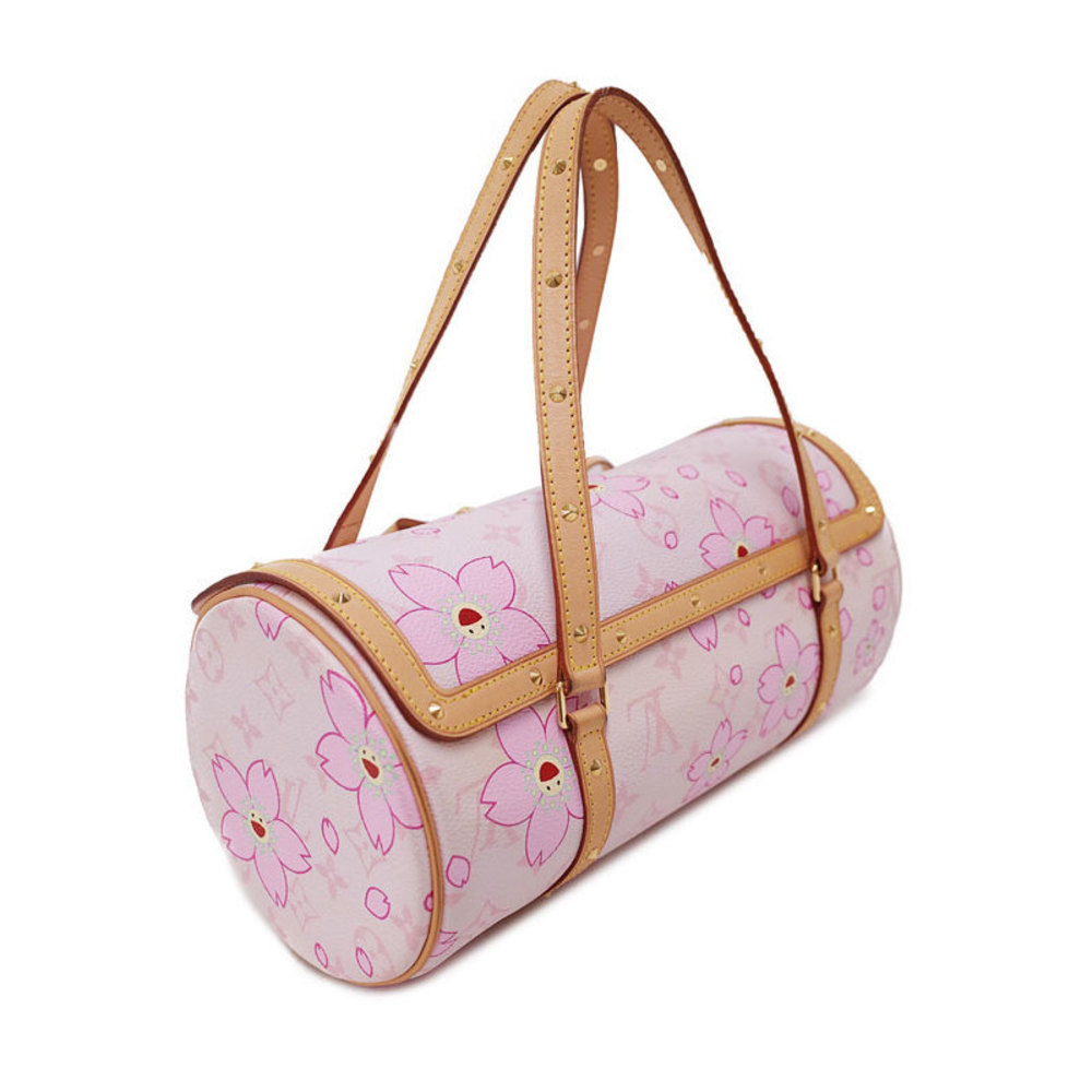 Louis Vuitton Cherry Shoulder Bag Blossom Papillon Monogram